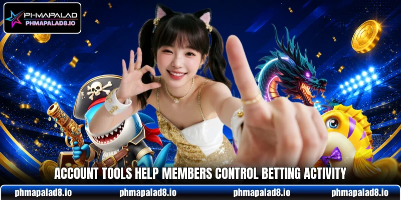 Account tools help members control betting activity Account tools help members control betting activity