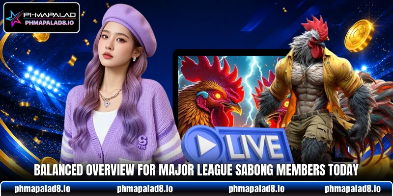 Balanced overview for Major League Sabong members today Balanced overview for Major League Sabong members today