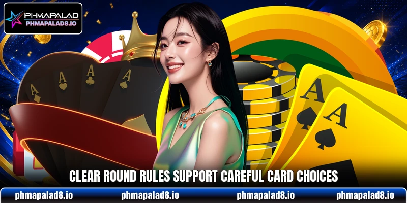 Clear round rules support careful card choices