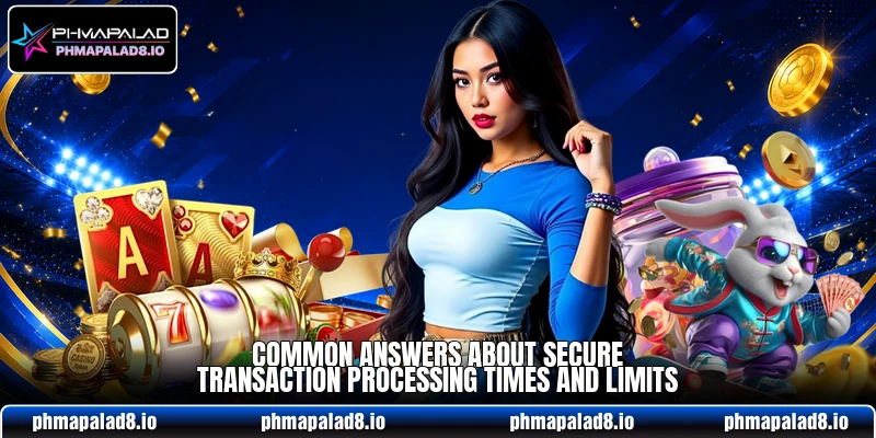 Common answers about secure transaction processing times and limits Common answers about secure transaction processing times and limits
