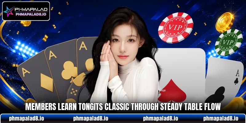 Members learn tongits classic through steady table flow Members learn tongits classic through steady table flow