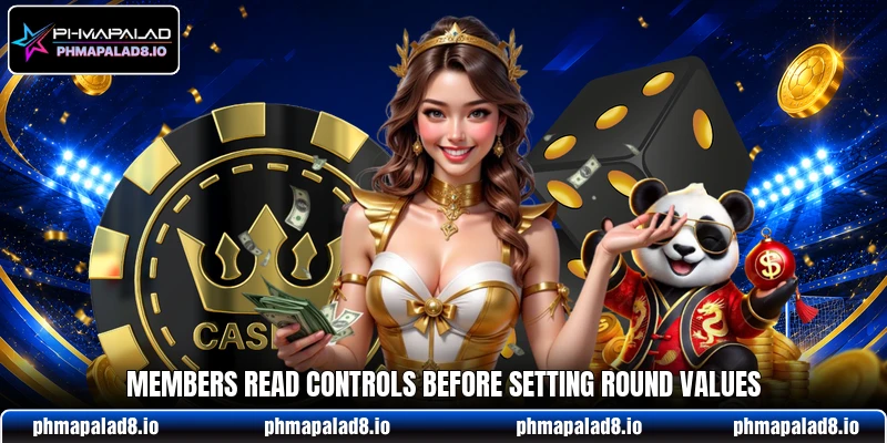 Members read controls before setting round values Members read controls before setting round values