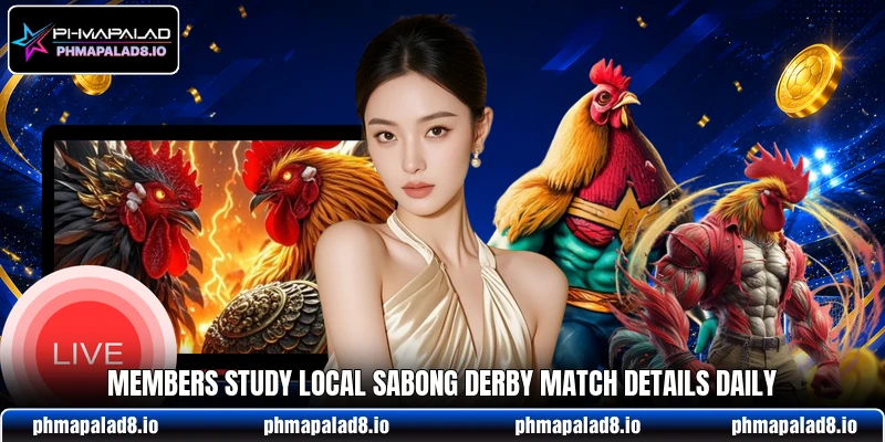 Members study Local Sabong Derby match details daily Members study Local Sabong Derby match details daily